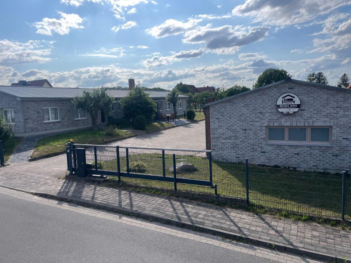Hotel Rhin Inn Fehrbellin Exterior foto